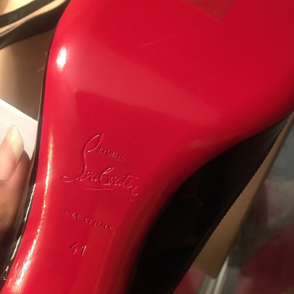 Christian Louboutin Paulina Sling 85mm size 41 - Picture 2 of 8